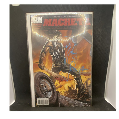 IDW Publishing Machete #0 Cover B Zach Howard Signed Comic Book