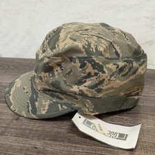US Air Force Military Fitted 7 5/8 Utility Cap Digital Camo Hat Army Cadet New