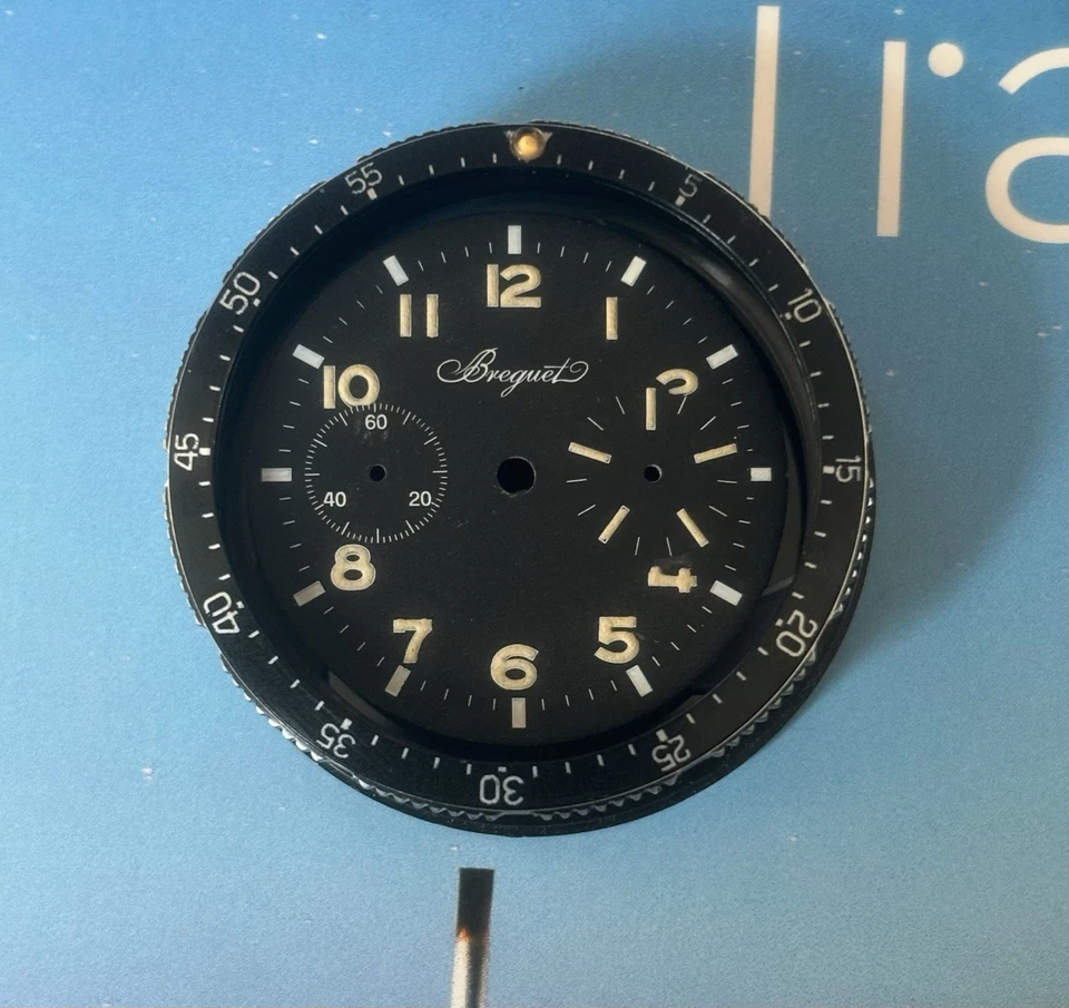 BREGUET MILITARY TYPE 20 XX FLYBACK CHRONOGRAPH Bezel 39mm For Case 40mm - Image 2 of 4