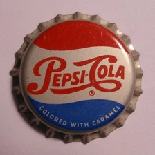 Vintage Pepsi Cola "Star"..cork..used..SODA BOTTLE CAP #5