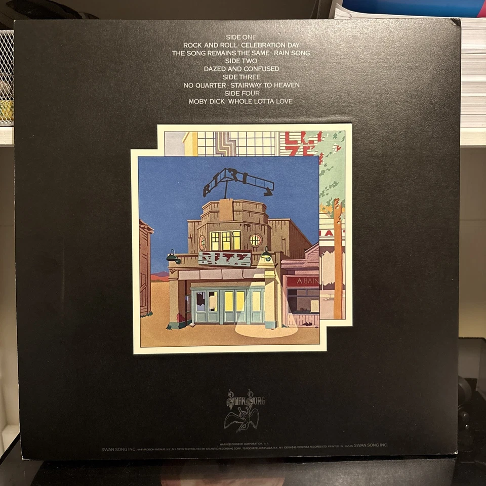 Led Zeppelin - The Song Remains The Same - Vinyl LP - Japanese Press - VG+/EX - Image 4 of 4