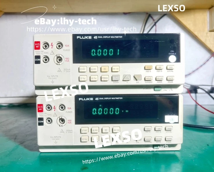 1PCS Fluke 45 Dual Display Digital Multimeter F45 /good test#lhy- - Image 2 of 4