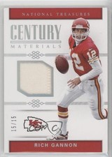 2017 National Treasures Century Materials Holo Silver 15/15 Rich Gannon #38 8fp