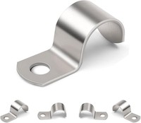Metallkabelschellen M20 V2A Edelstahl 304 Rohrbefestigung Einzelloch Ø 19-20 Mm