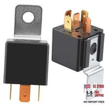 5-Pin 1V 40A Electrical Relays Switch Relay for Car 2 5 Pin with Fix Plate