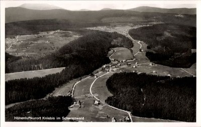 Ak Kniebis Freudenstadt im Schwarzwald, Luftaufnahme von ... - 11512271
