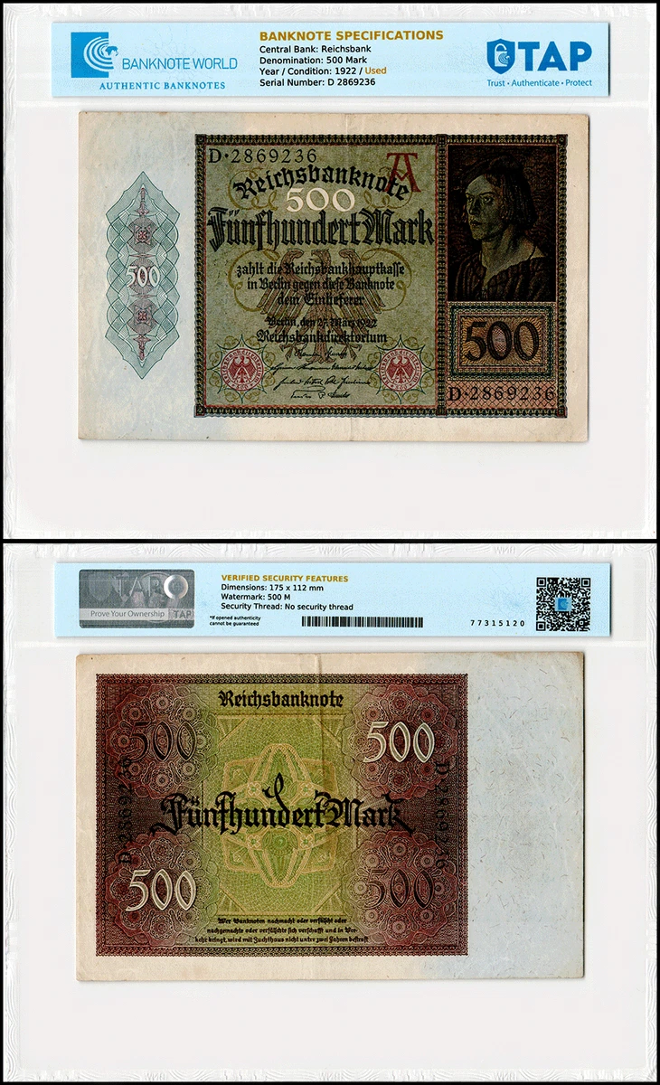 Germany 500 Mark for sale | eBay