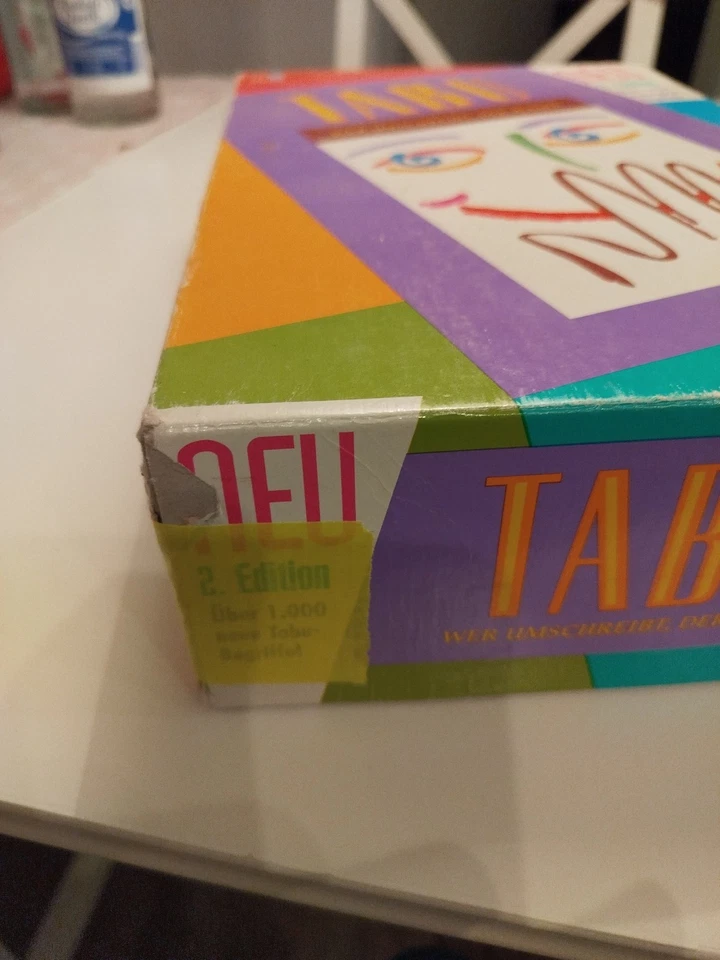 Tabu 2. Edition MB Spiele 1000 Begriffe 1994 Ratespiel Sammler Vintage Rarität ✅ - Bild 2 von 4