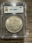 1921 Morgan Silver Dollar MS64 ICG