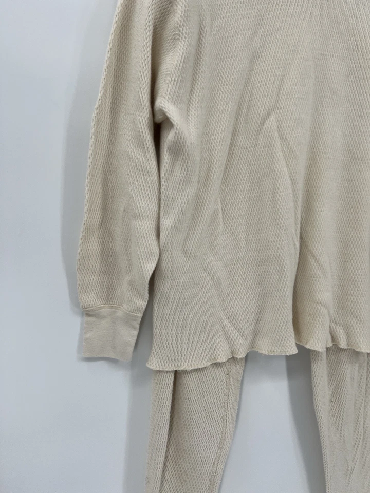 Juego Térmico ECW Militar EE. UU. De Colección XL 100% Algodón Waffle DLA100-86 Beige Frío Foto 4 de 4