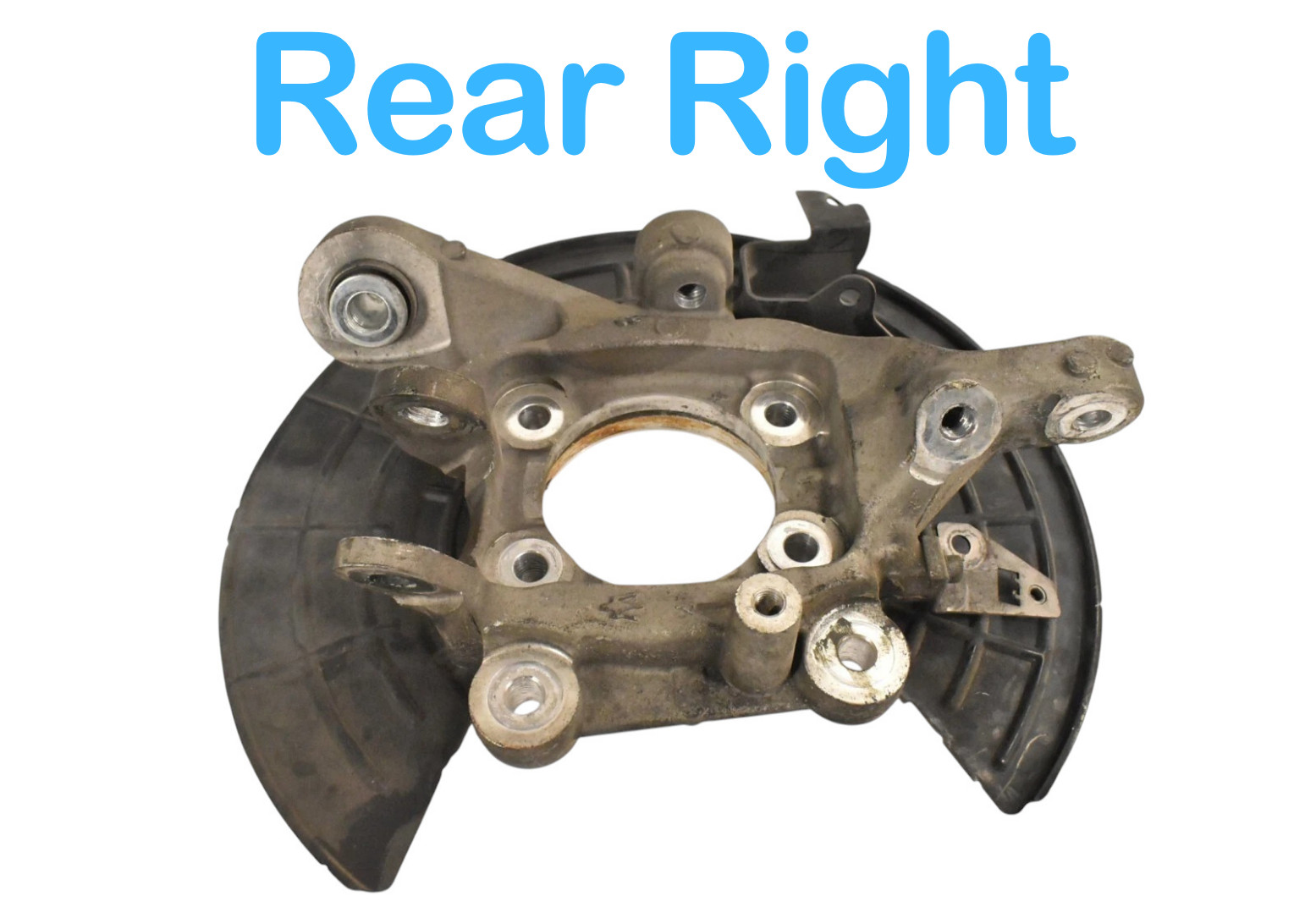 17-20 Maserati Levante M161 Rear Right Side Spindle Knuckle Hub 670032057 Oem