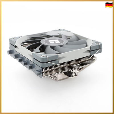 CPU-Luftkühler Low-Profile 120mm 6 Heatpipes 67mm Höhe für AMD Intel PC