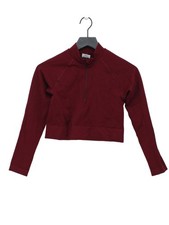 Tala Women's Hoodie L Red Polyamide with Elastane Pullover