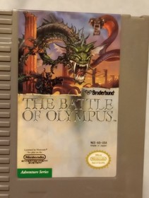 Battle of Olympus (Nintendo NES, 1989) &iexcl;Aut&eacute;ntico! &iexcl;Limpiado y PROBADO!