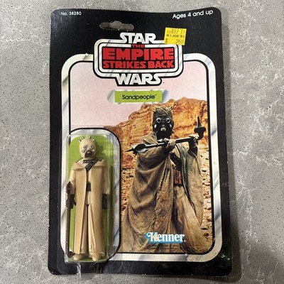Star Wars, The Empire Strikes Back Sandpeople 1982 Vintage Figur Sealed ��