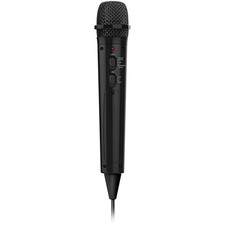 Singing Machine SMM225 Wired Karaoke Microphone Black 10ft Cord - Refurbished