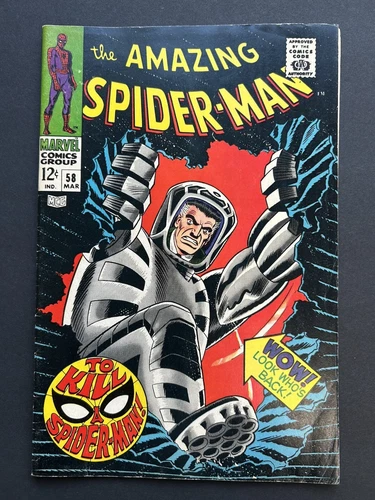 Amazing Spider-Man 58 VG/FN 5.0 NICE COPY 1968 Marvel Comics CombineShip!