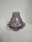 Fenton Spanish Lace Purple/Violet Iridized Fairy Lamp