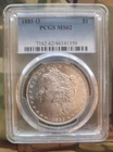 1885 O PCGS MS 62 Morgan Silver Dollar, United States of America Silver $1 Coin