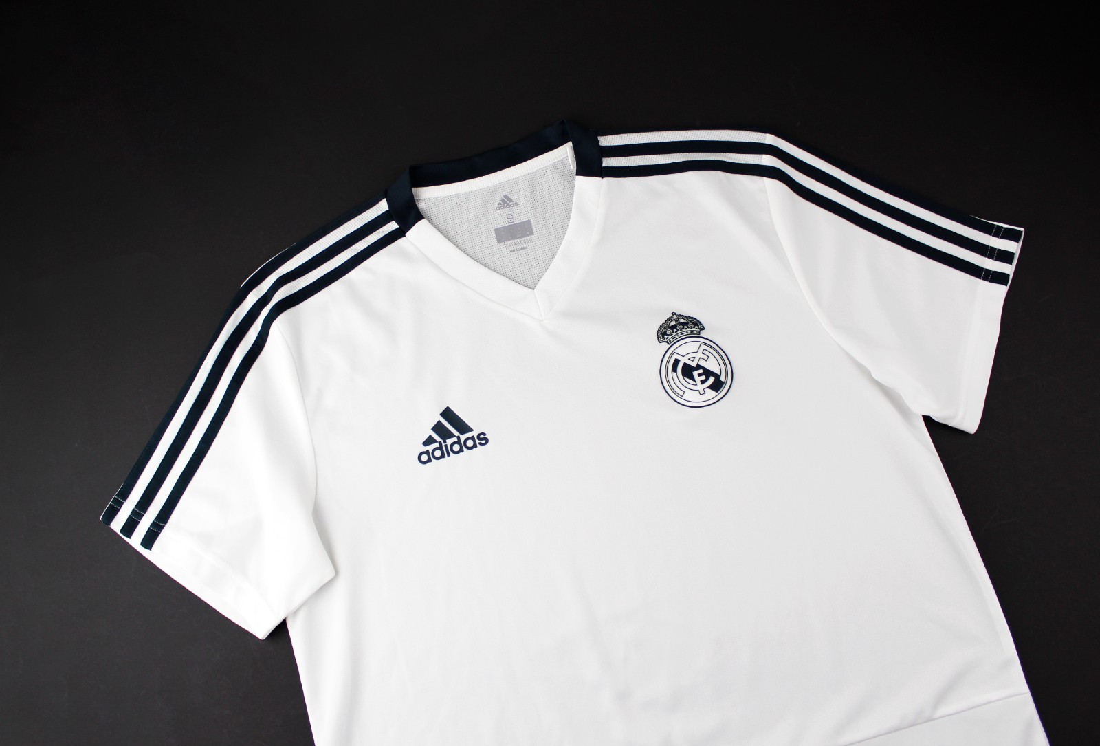 Men’s Adidas Real Madrid Home Training Jersey T Shirt CW8666 Football Soccer S