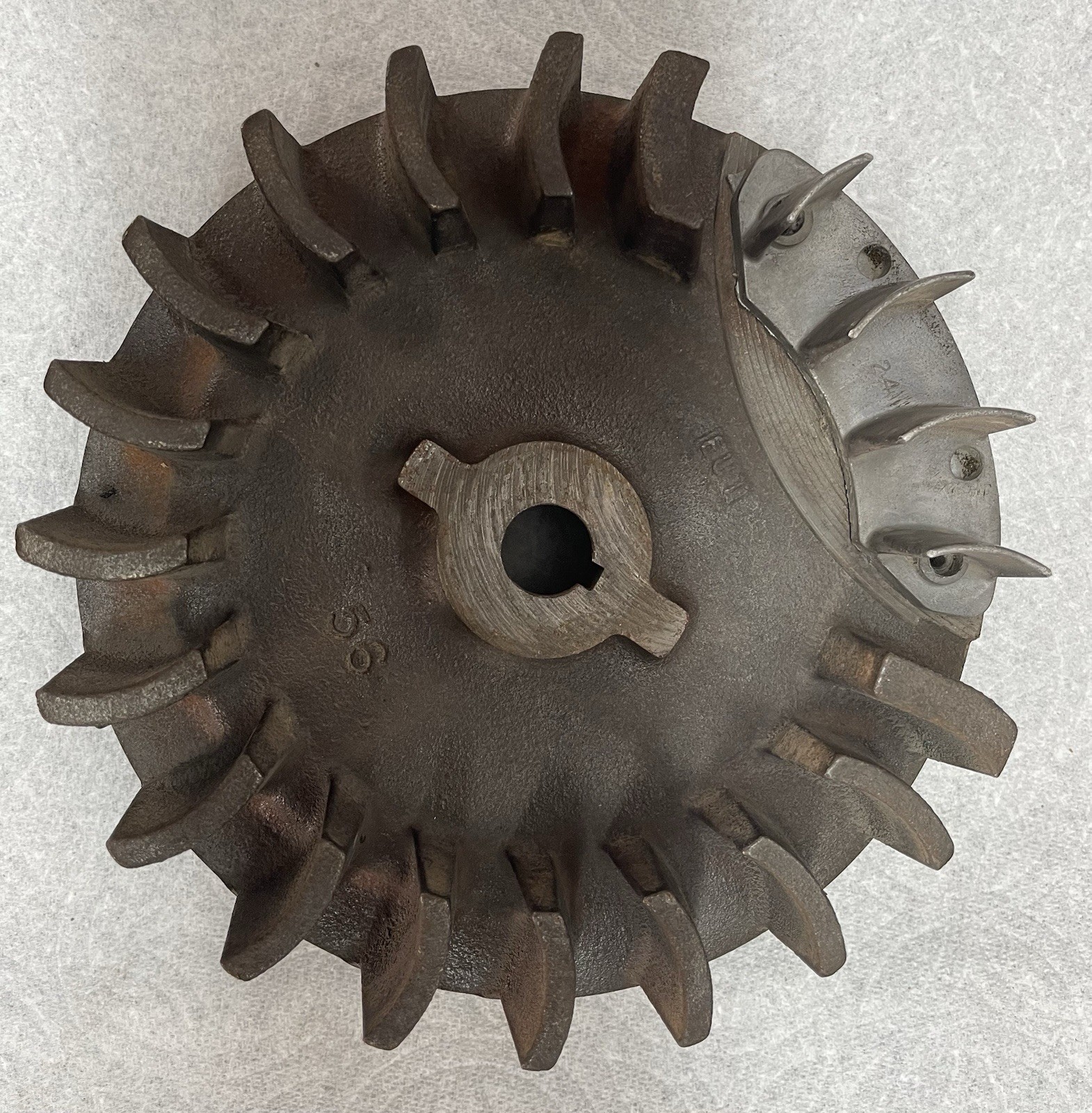 Briggs And Stratton 5HP Raptor Racing Engine Flywheel and starter cup ...
