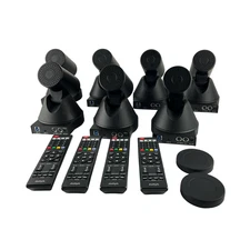 Lot of 7 Avaya HC050 Huddle Room Presentation Camera with remote control