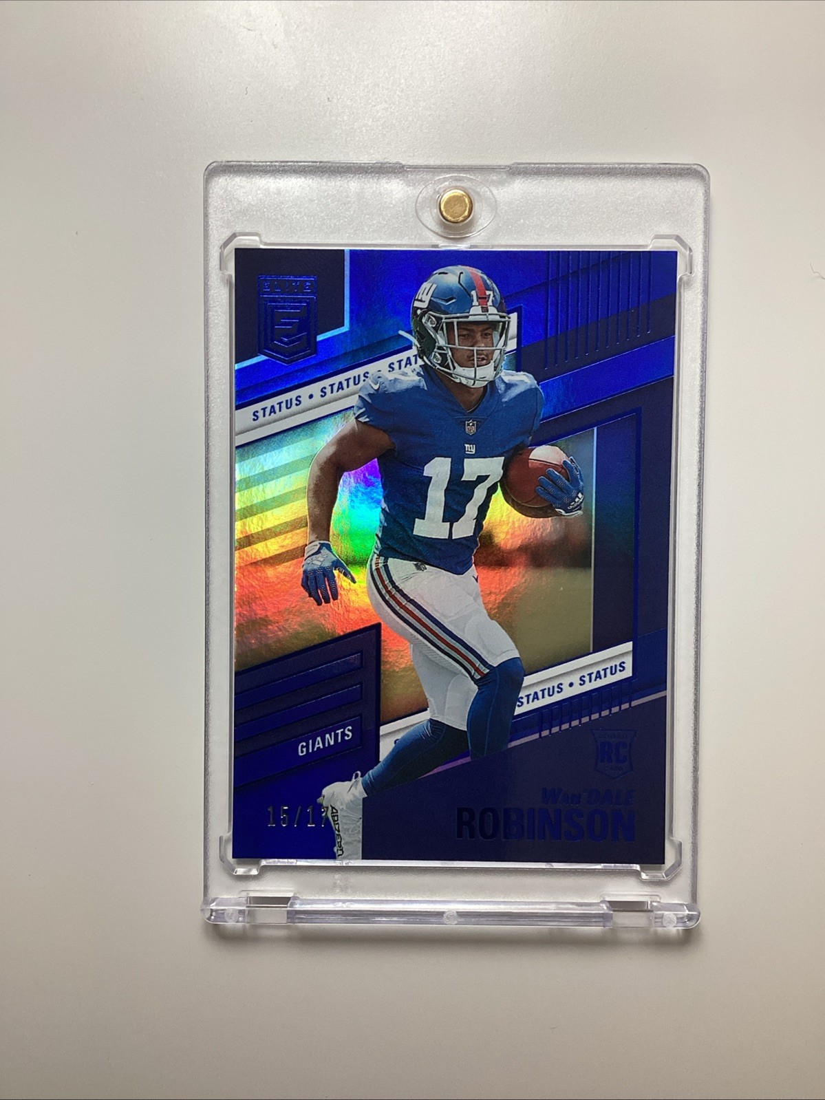 2022 Panini Donruss Elite - Wan'Dale Robinson #153 Status /17 (RC) Color Match