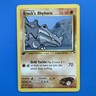 1999 Pokémon Brock’s Rhyhorn 1st Ed #70