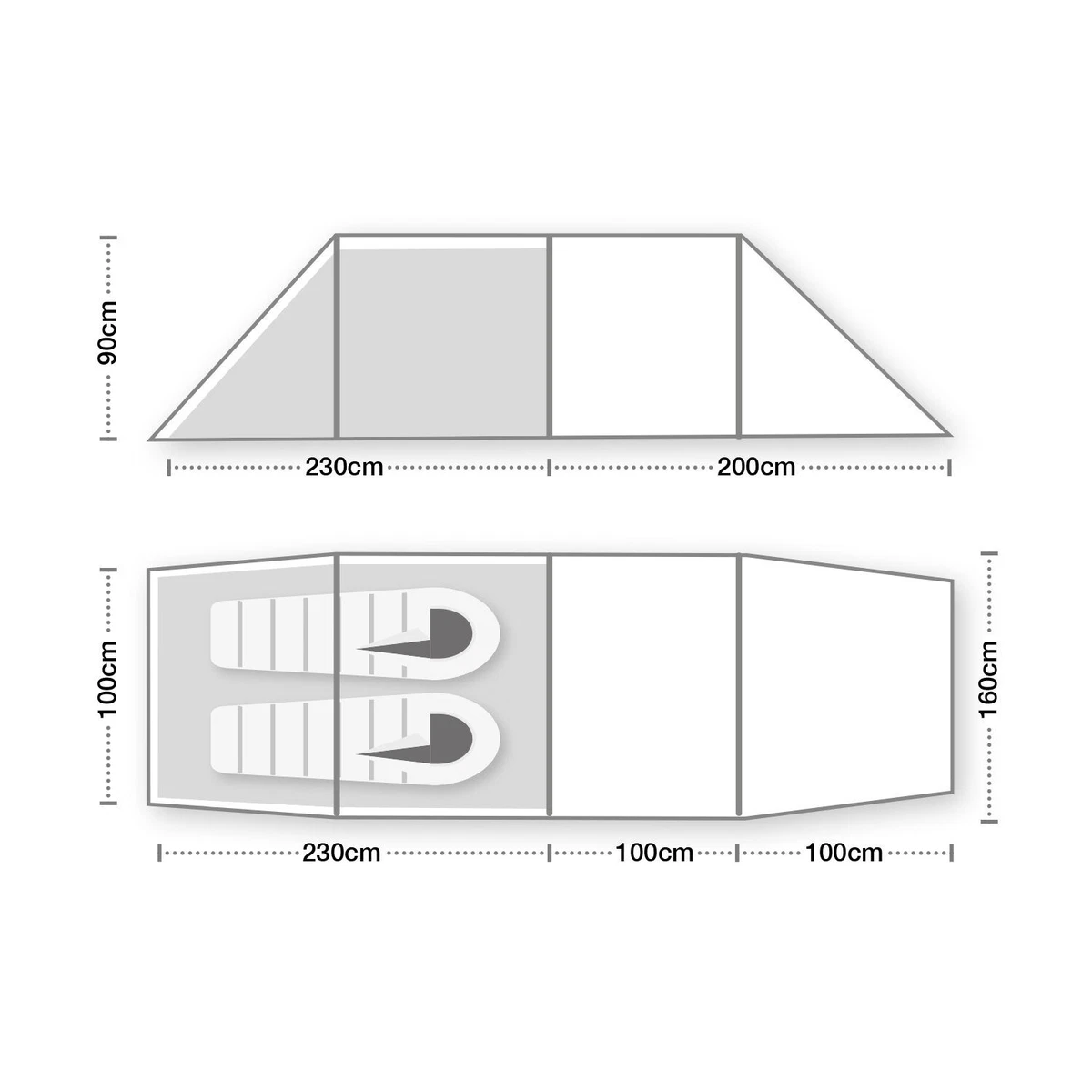Hoolie 2 clearance tent