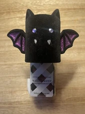 Bath & Body Works BLACK 🦇 Bat Felt Wallflower Diffuser Plug Halloween Vampire