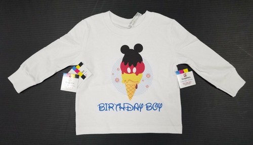 Ice Cream Cone Mickey and Minnie mouse Birthday Celebration Matching Family - Picture 11 of 11