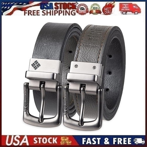 Columbia Boys 1" Wide Classic Belt Brown/Black, Size Medium (26-28) NEW