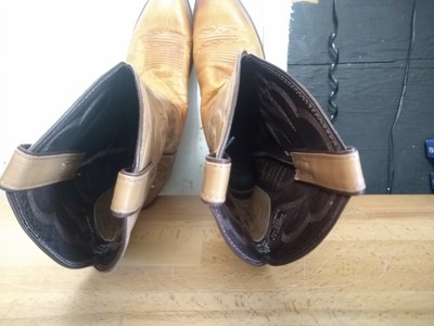 Justin Tan Cowboy Boots Style 8737 Men display picture 3
