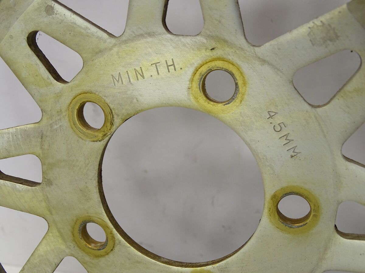 A出品 1990 Kawasaki Ninja ZX7 ZX750 Front Right Brake Rotor | eBay