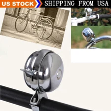 Retro Metal Bicycle Bell Handlebar Vintage Bike Bell Ring Horn Clear Sound Loud