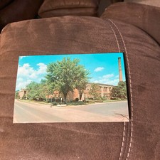 FORT WAYNE, Indiana IN   SOUTH SIDE HIGH SCHOOL  Smoke Stack  VINTAGE  Postcard