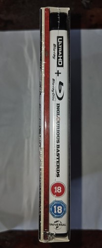 INGLOURIOUS BASTERDS 4K Bluray LIMITED COLLECTOR's CINE EDITION RARE OOP/OOS - Picture 3 of 5