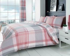 Duvet Cover Set Reversible Quilt Covers Single Double King Size Bedding Sets