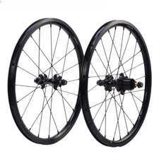 16in 349 Folding Bike External 7 Speed Wheels Straight Pull 6 Pawls 72rings Hub