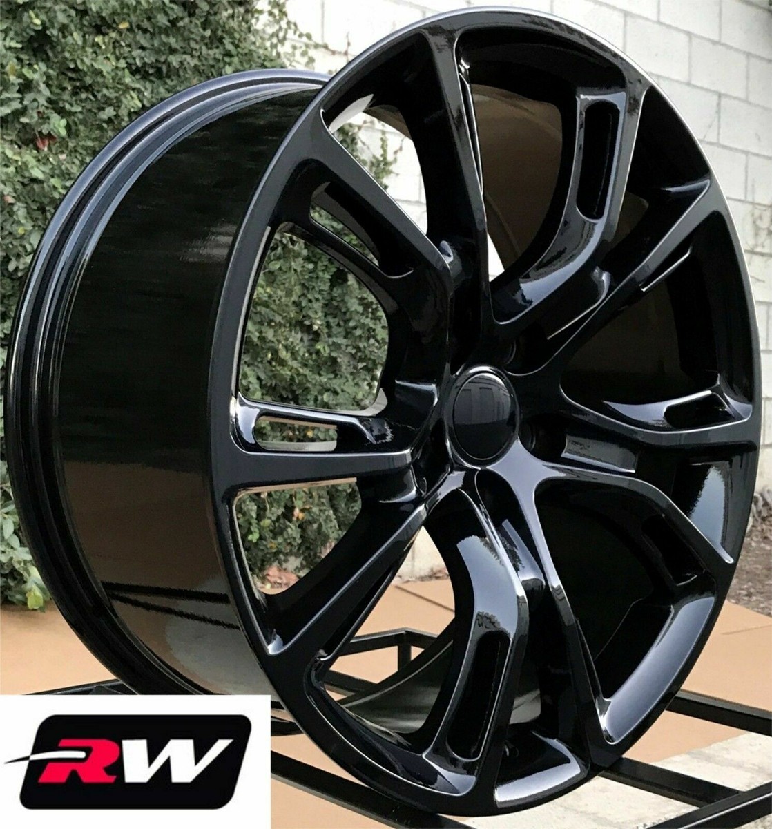 fits Grand Cherokee SRT Style Spider wheels Tires 22x9