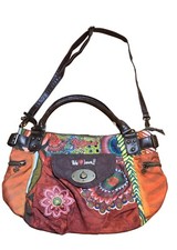 Borsa Desigual "We Love!!" a tracolla 6 tasche in buone condizioni