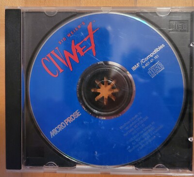 SID MEIER'S CIVNET (PC game) CD DISC