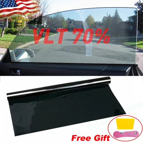 300CM Uncut Roll Window Tint Film 70% VLT 20" x 10'ft Feet Car Home Office Glass