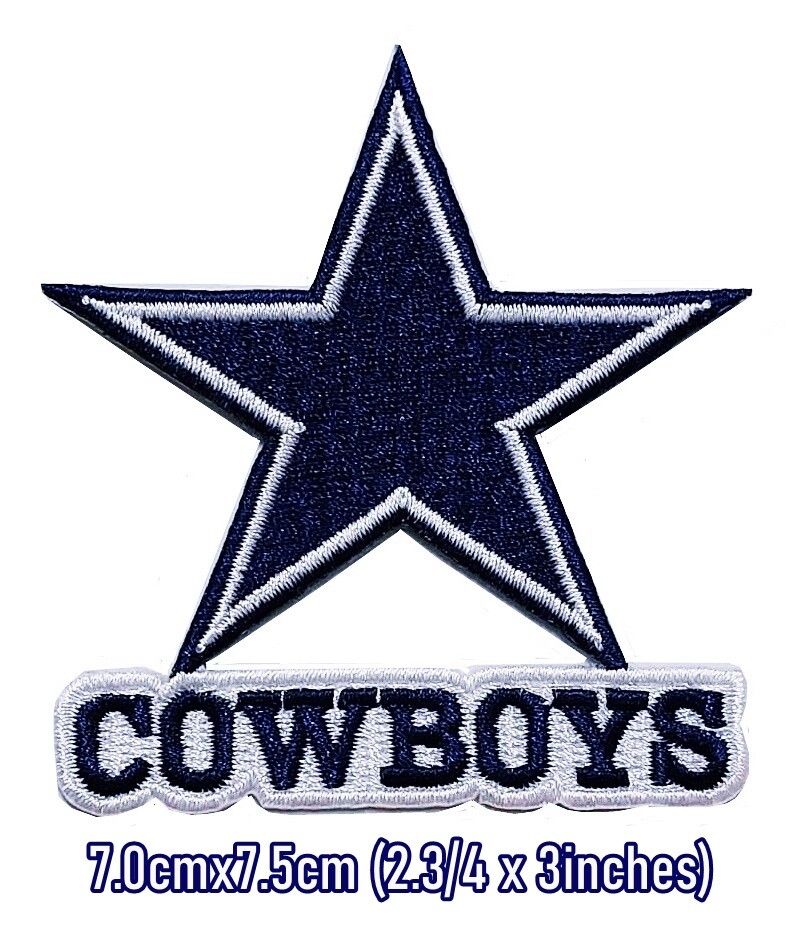 Dallas-Cowboys football PATCHES Embroidery NFLlogo iron&Sewing on ...