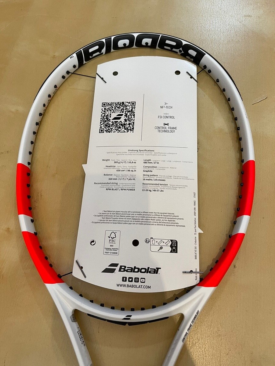 Babolat Pure Strike 98 Tennis Racquet Racket 98sq 305g 16x19