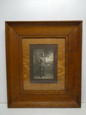 AUSTRALIAN WW1 ARMY SOLDIER DIGGER ORIGINAL FRAMED PORTRAIT PHOTOGRAPH