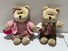 STARBUCKS 2007 VALENTINES BEARISTA TEDDY BEAR COLLECTION 58TH 59TH EDITION SET