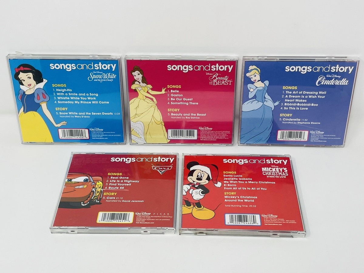 Walt Disney World Music CD Lot Greatest Hits, Soundtracks