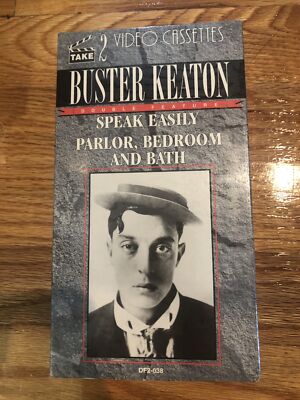 SEALED BUSTER KEATON Take 2 VHS Speak Easily Parlor, Bedroom and Bath