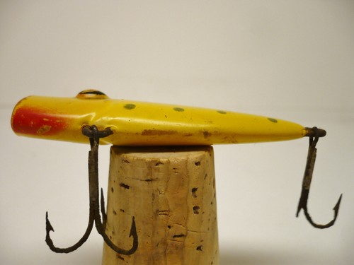 Scarce Vintage Kentucky North Carolina Fishing Lure New Cedar Stump Pier Lure - Picture 4 of 4